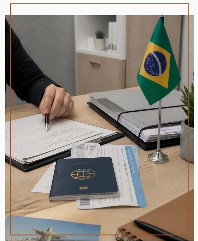 Оформление визы в Бразилию для поездки в Асбесте под ключ