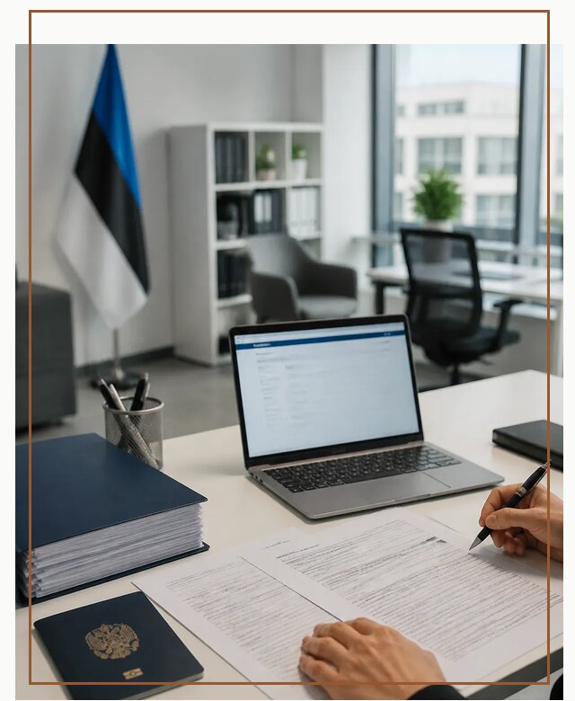 Оформление ВНЖ в Эстонии для переезда и легального проживания в Асбесте