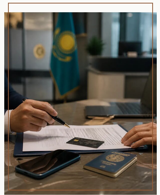 Открытие счета и банковской карты в Казахстане в Асбесте